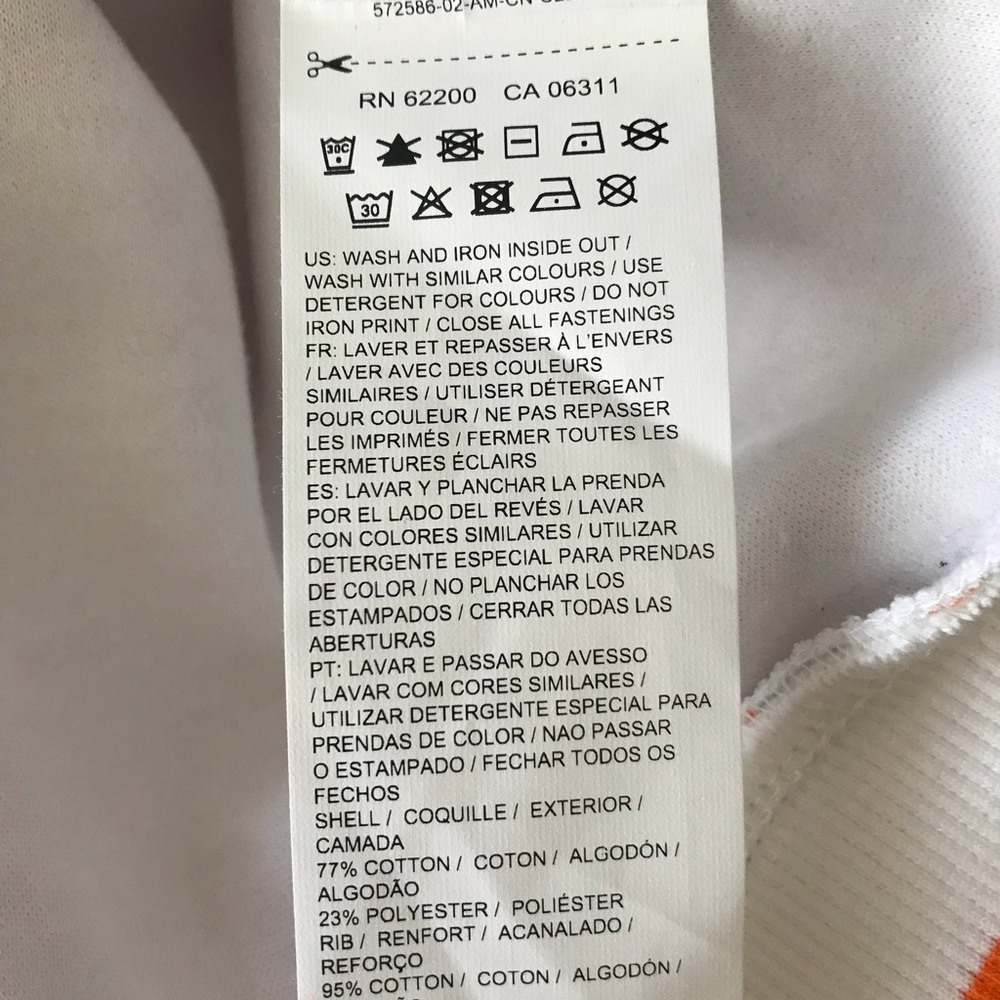 Puma x Daily Paper Track Jacket Large Speckled NWT - Picture 8 of 8